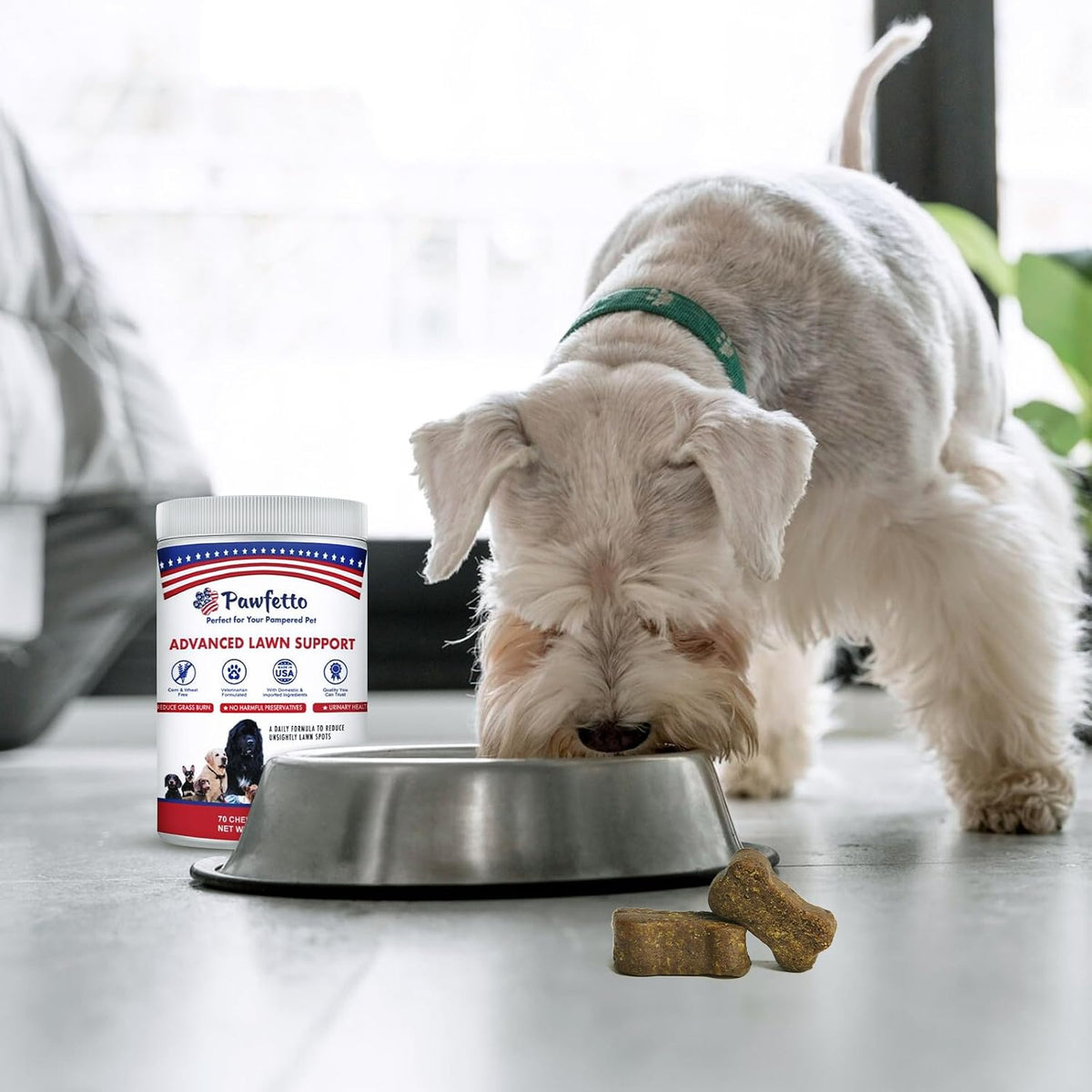 Pawfetto Advanced Lawn Support Supplement for Dogs (70 Chews) - görsel 5