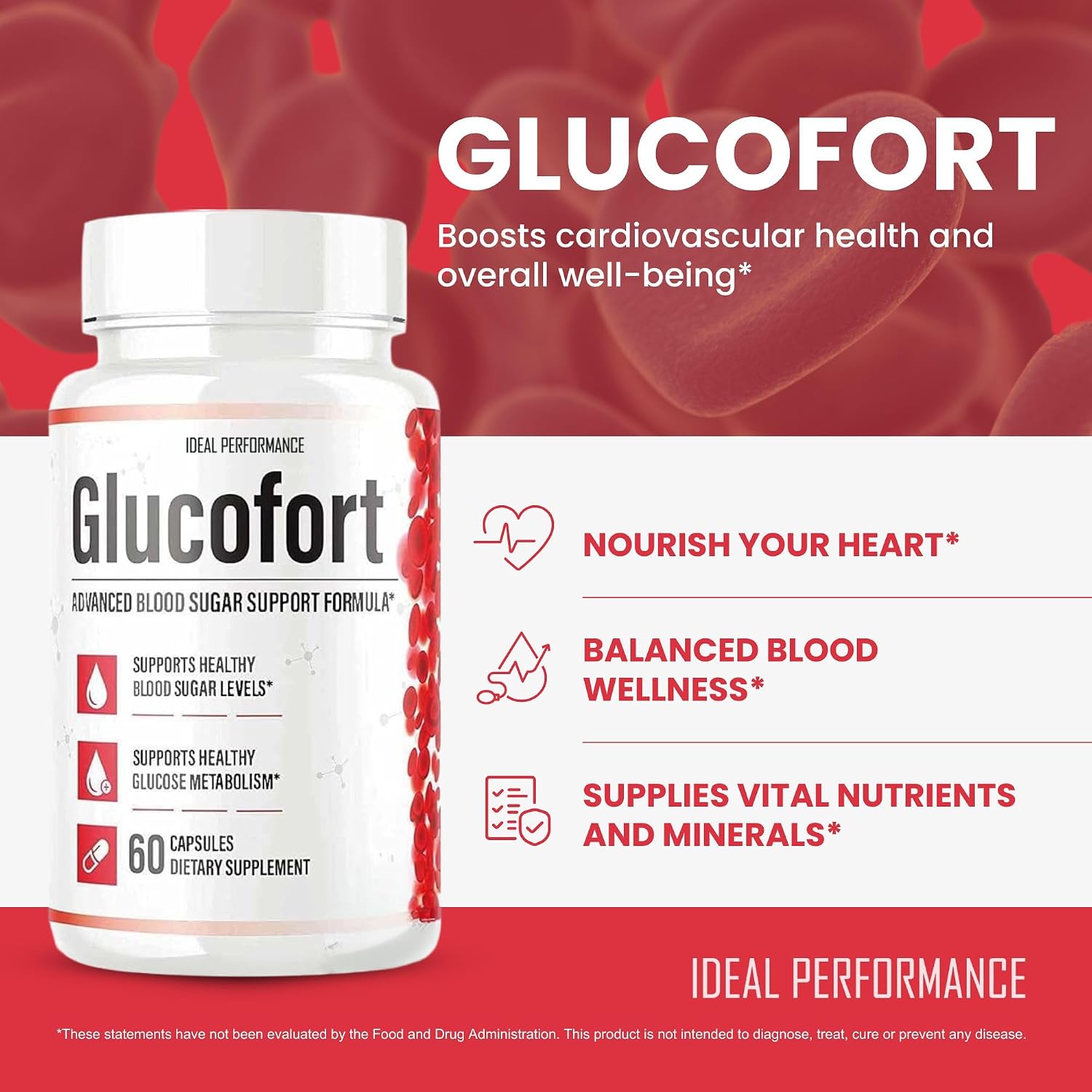 IDEAL PERFORMANCE Glucofort Formula Supplement (5 Pack) - görsel 4