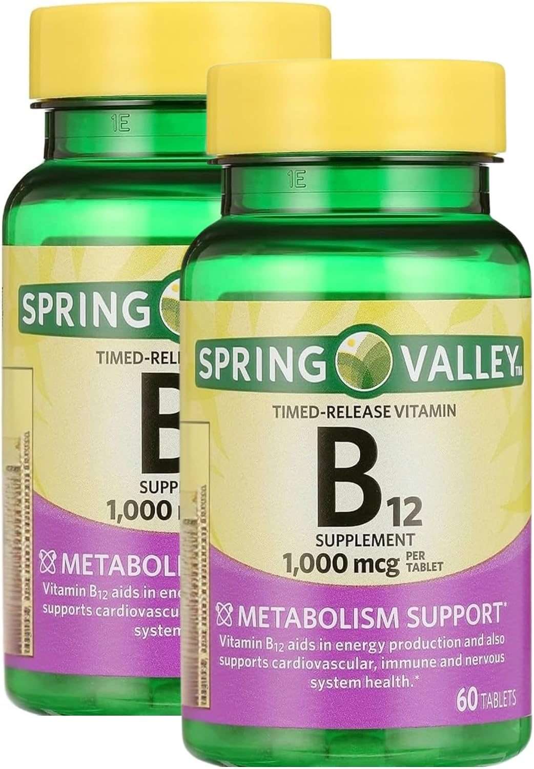 Vitamin B12 1000 mcg Timed-Release – 60 Tablets - görsel 6