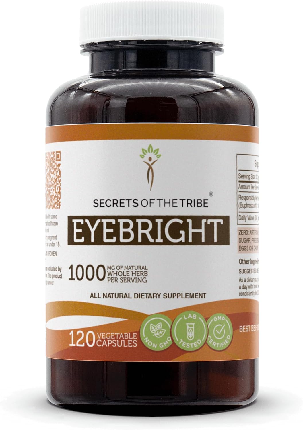 Secrets of the Tribe Eyebright 60 Capsules, 1000 mg - görsel 6
