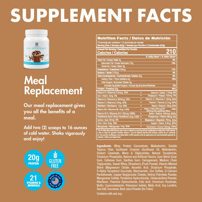 Yes You Can! Transformation Kit - Complete Meal Replacement and Supplement Kit with Protein, Vitamins, Minerals, Shaker and Nutrition Guide (Coffee Flavour)