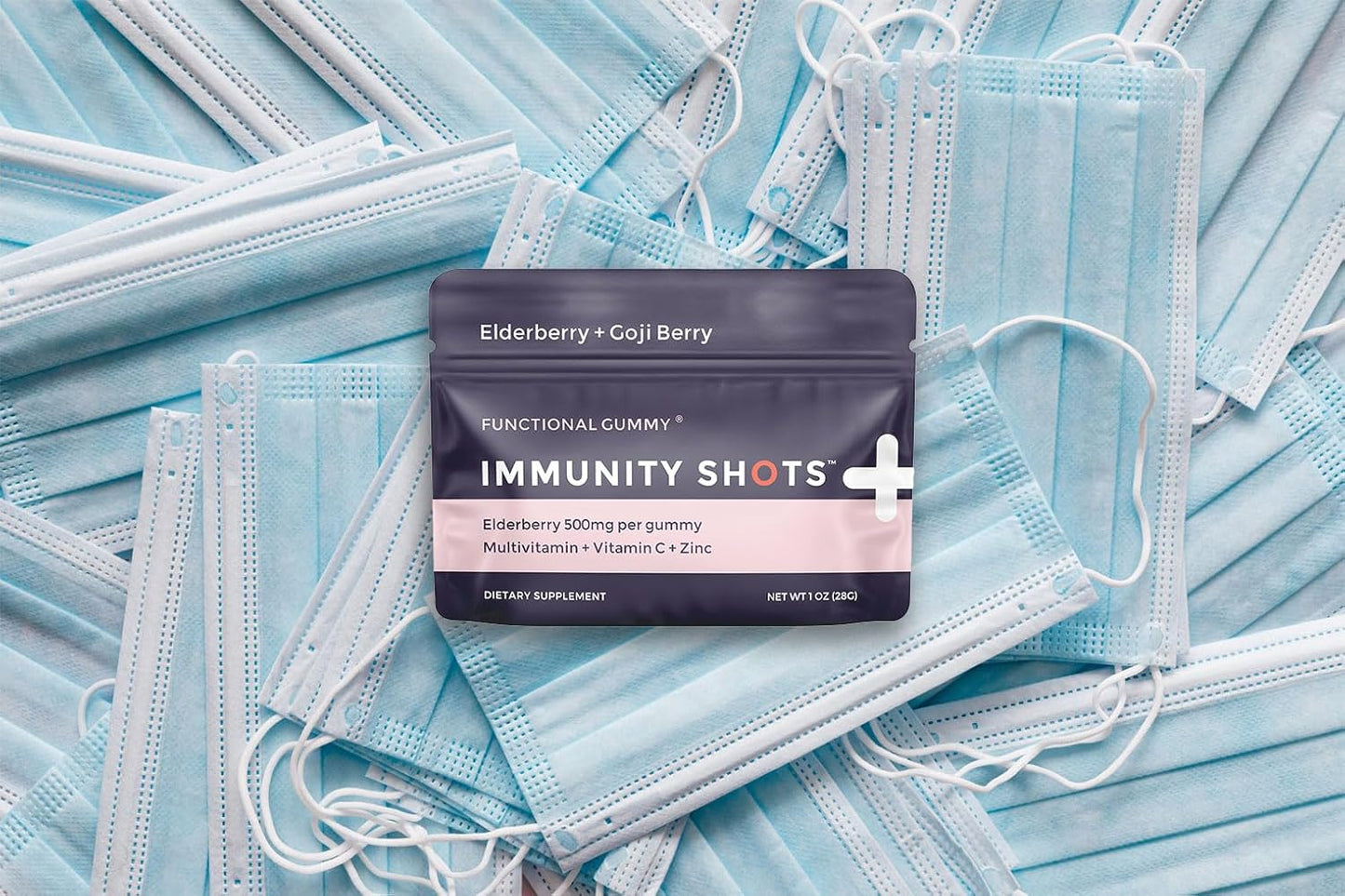 SGC Immunity Shots Elderberry and Goji Berry Multivitamin Gummies (12-Packs, 4 Per Pack) - görsel 4