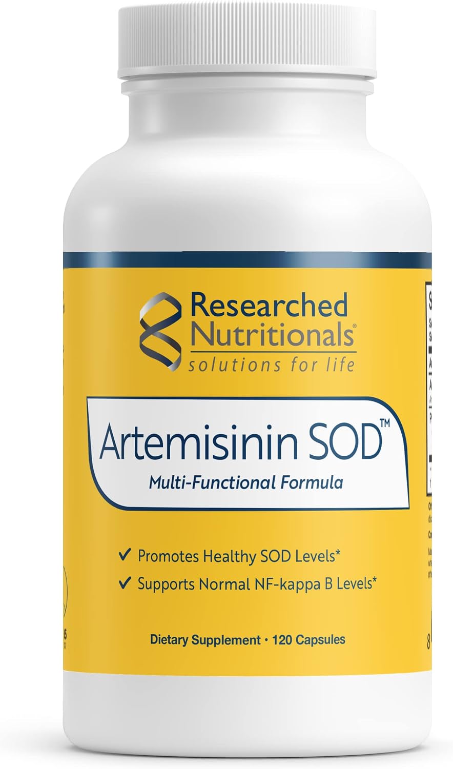 Artemisinin SOD - Immune Support Supplement with Artemisinin, Green Tea Extract, Quercetin & Turmeric Curcumin (120 Capsules) - görsel 1