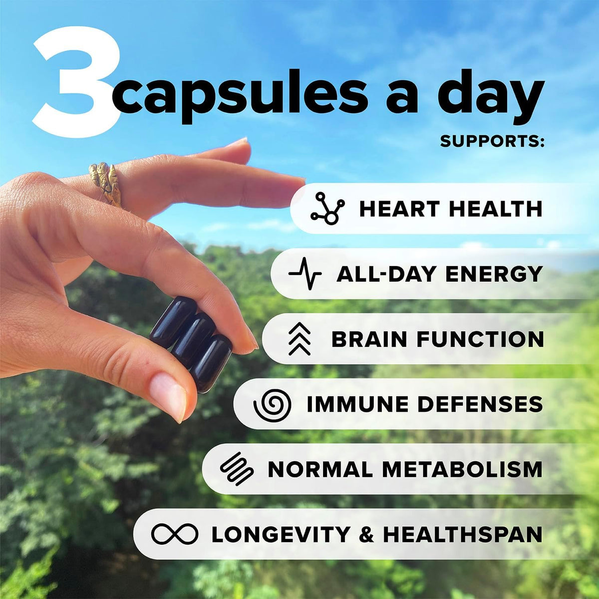 Complement Essential Vegan Multivitamin for Men and Women - with Omega-3 DHA & EPA, B12, Vitamin D3 & K2, Zinc, Selenium, Magnesium, Iodine (90 Capsules) - görsel 2