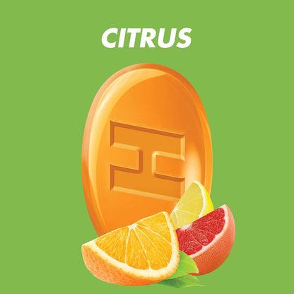 HALLS Defence Assorted Citrus Sugar-Free Vitamin C Drops, 25 Drops