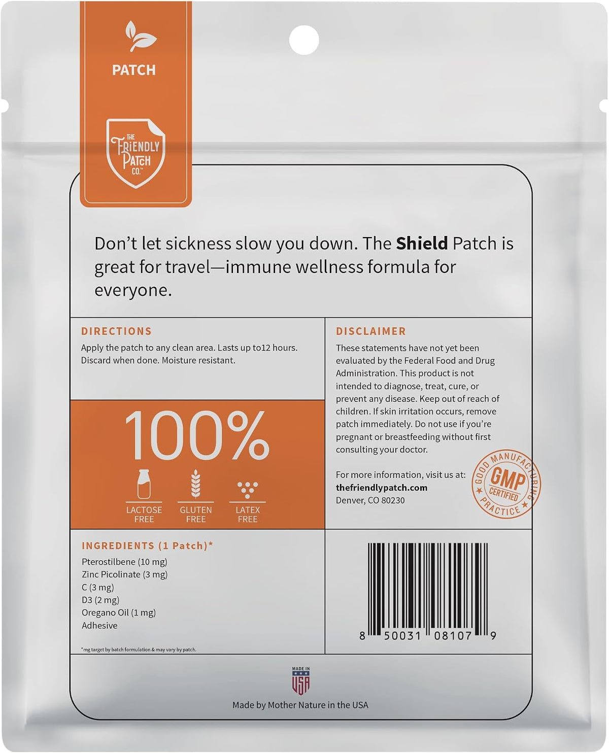 The Friendly Patch Shield Immunity Support Patch – 28 Patches - görsel 7
