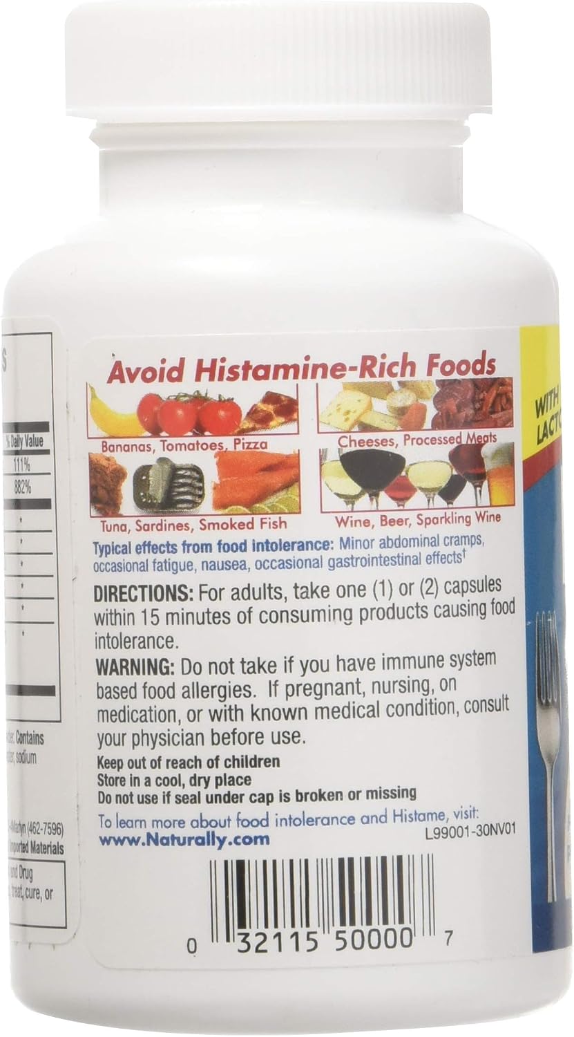 Histame Food Intolerance Support, 30 Capsules - görsel 2