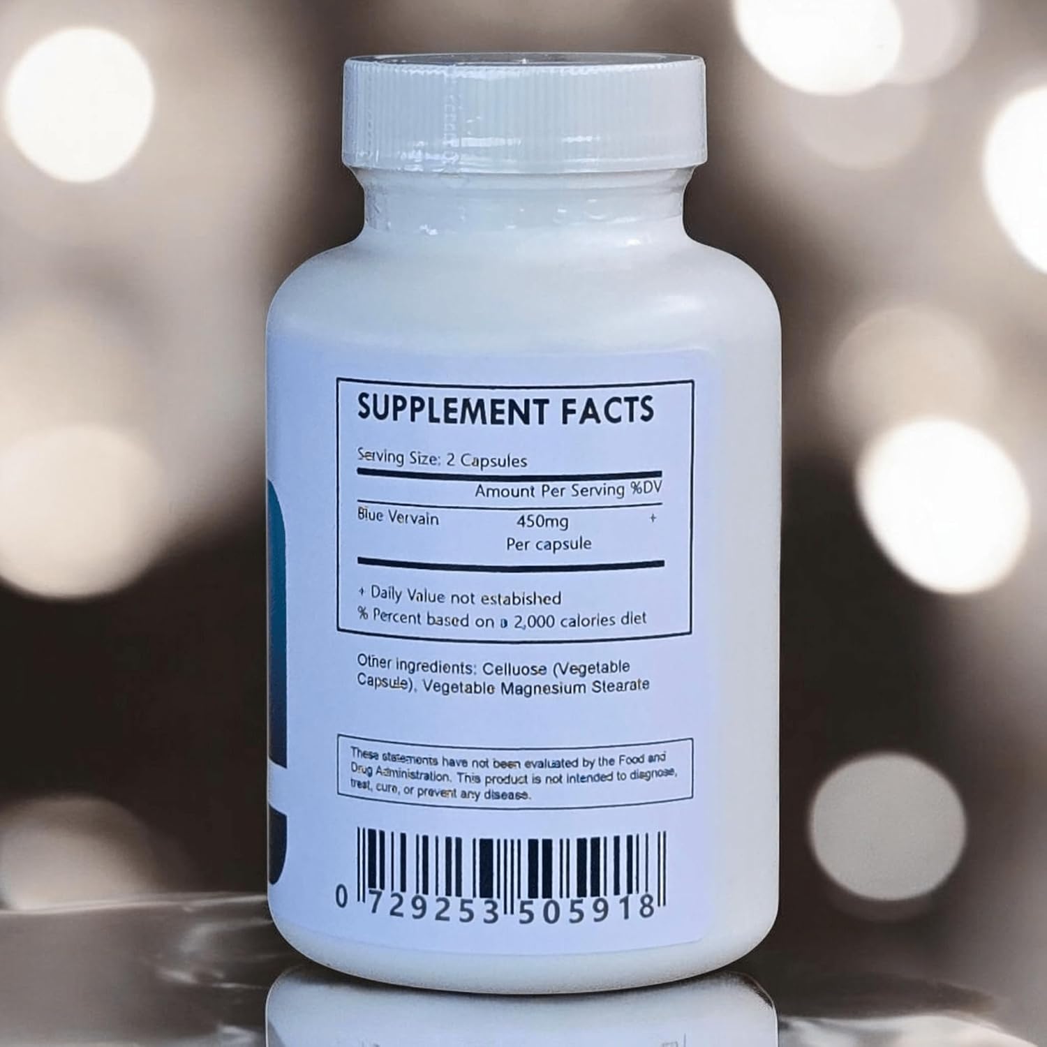 Blue Vervain Capsules - 120 Capsules - görsel 2