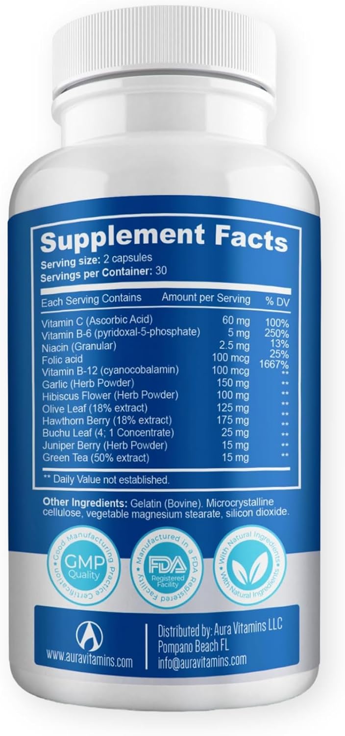 Audio Calm - Tinnitus Relief for Ringing Ears - Ear Health Vitamins - 60 Capsules - görsel 7