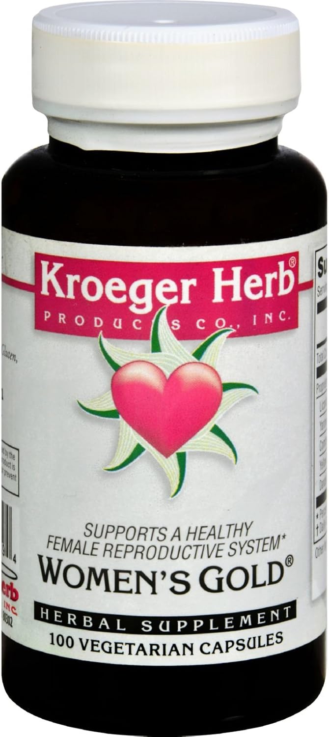 Kroeger Herb Women's Gold Multivitamin - 100 Capsules - görsel 1