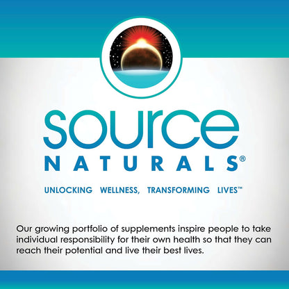 Source Naturals Taurine 1000mg, 240 Capsules – Calming Amino Acid Supplement