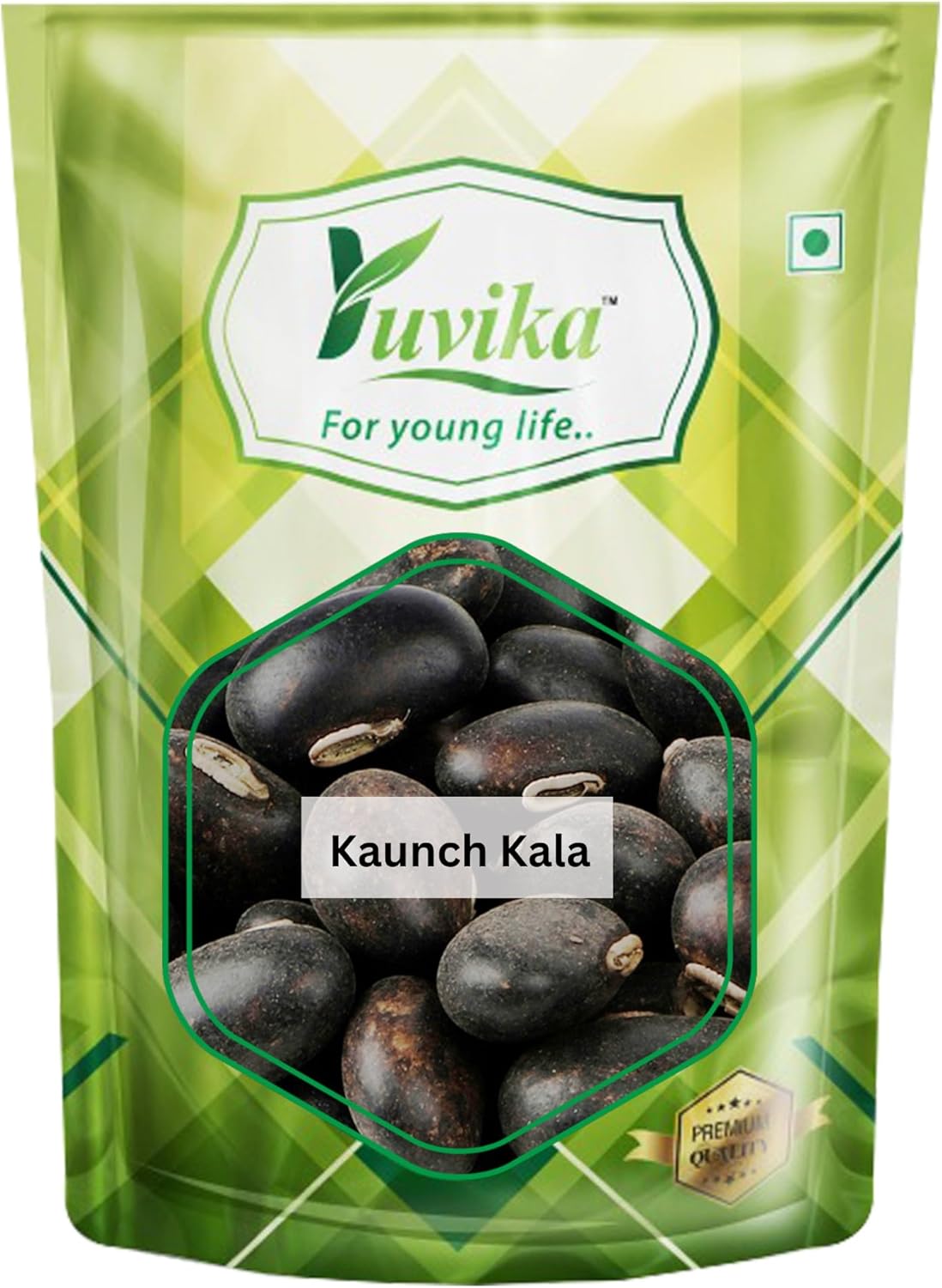 YUVIKA Beej Kaunch Kala – Mucuna Pruriens Seeds (200g) - görsel 1