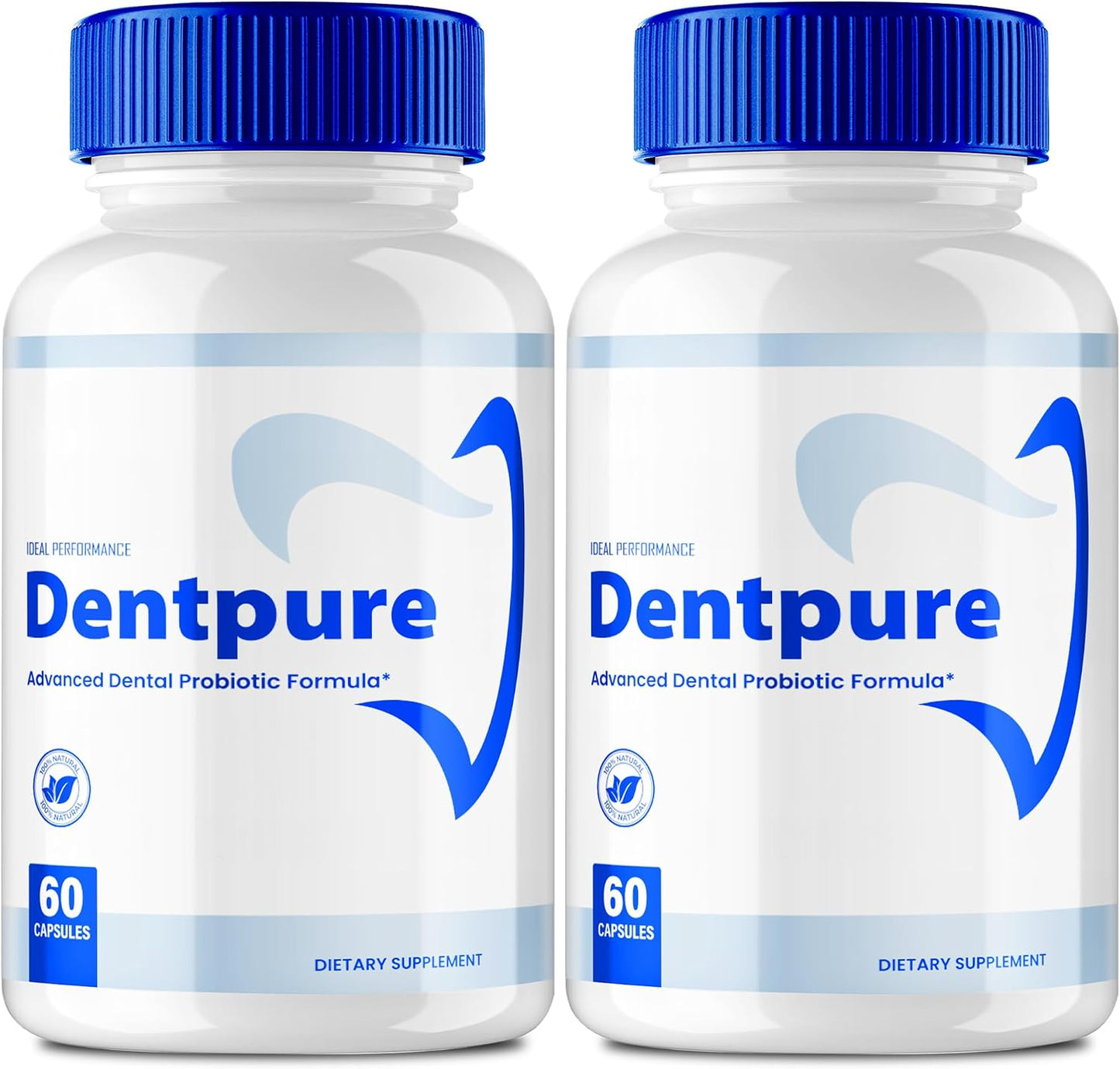 Dentpure Oral Probiotics for Teeth and Gums - Maximum Strength All-Natural Probiotic Capsules (2 Pack) - görsel 1