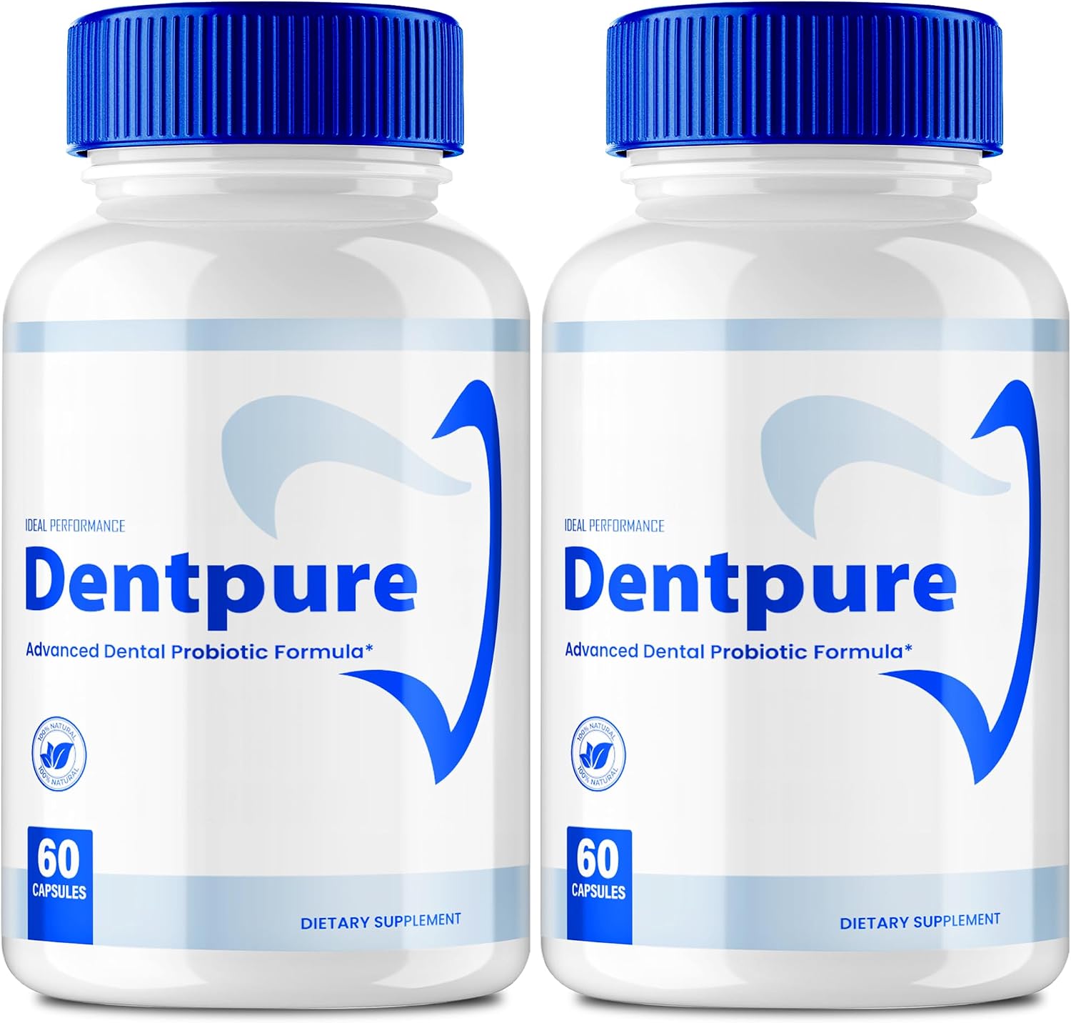 Dentpure Oral Probiotics for Teeth and Gums - Maximum Strength All-Natural Probiotic Capsules (2 Pack) - görsel 1