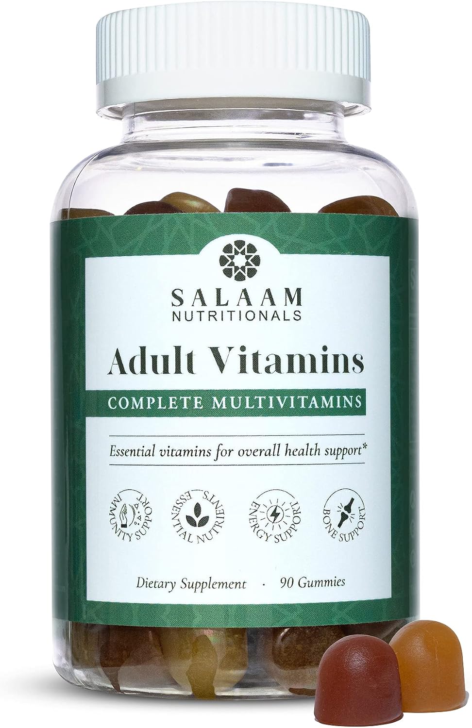 Salaam Nutritionals Adult Multivitamin Gummies - 90 Count - görsel 1