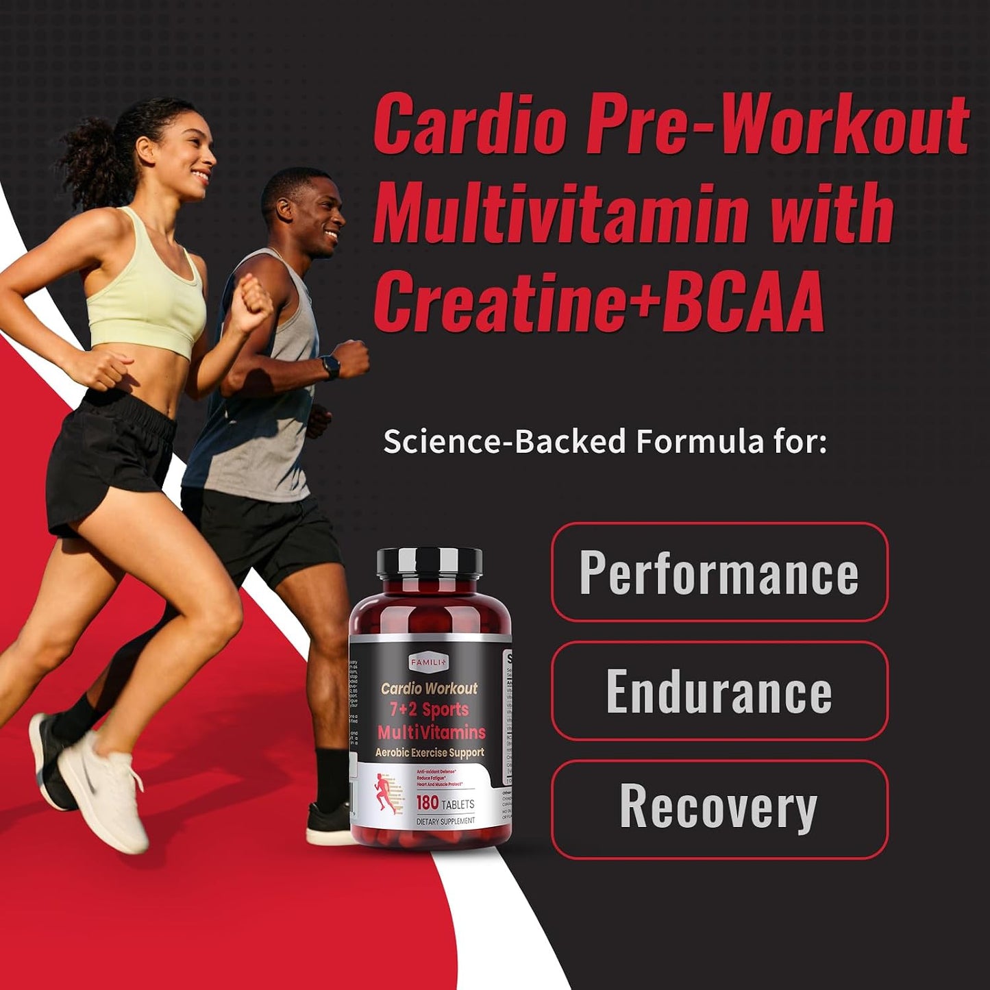 FAMILI+ Multivitamin with Creatine and BCAA for Cardio Training - görsel 3