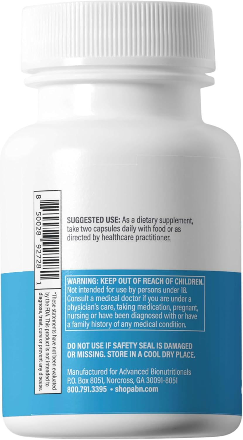 Advanced Bionutritionals Advanced Mitochondrial Formula – Food Supplement with Niacinamide, Quercetin, Resveratrol, Curcumin – 60 Tablets - görsel 6