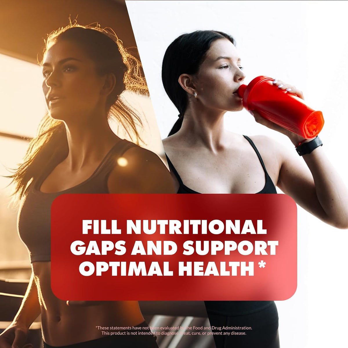 Sculpt Nation by V Shred Multivitamin - Daily Multivitamin for Women and Men with Zinc, Vitamin C, and Copper, Nutritional Support with One Serving of Fruit and Vegetables - 60 Capsules - görsel 3
