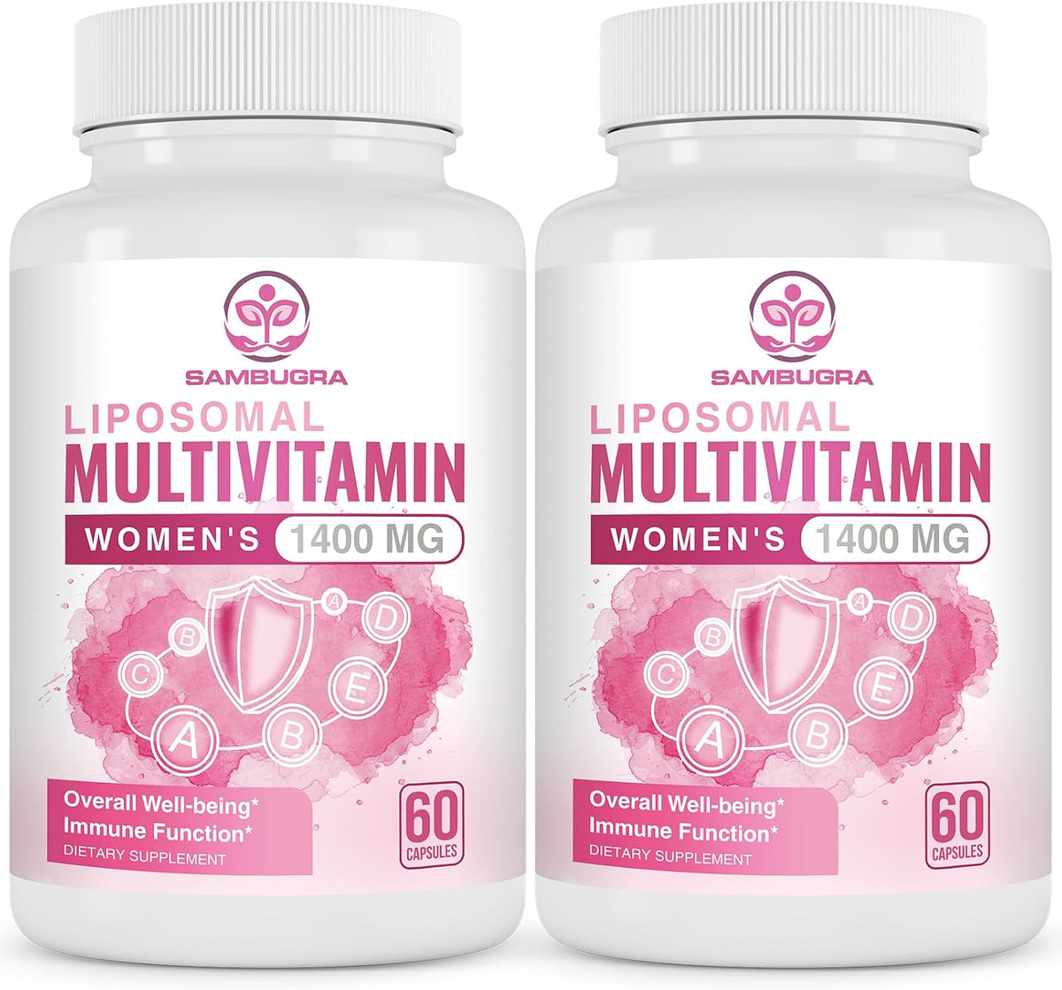 Sambugra Liposomal Multivitamin for Women – 1400mg Daily Multivitamin with Iron, Vitamins A, C, D, E, B Complex & CoQ10 - görsel 6