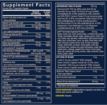 Vthrive BioActive Women 50+ Once Daily Multivitamin - 60 Capsules