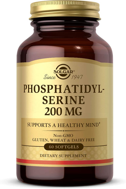 Solgar Phosphatidylserine 200 mg, 60 Softgels
