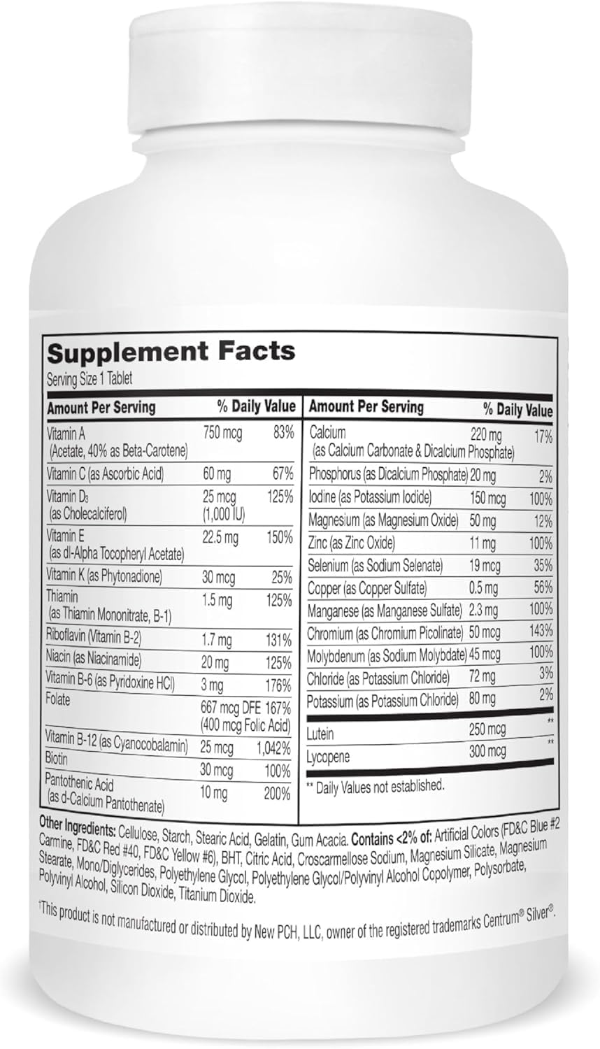 21st Century Sentry Senior Tablets - 265 tablets, Pack of 2 - görsel 2