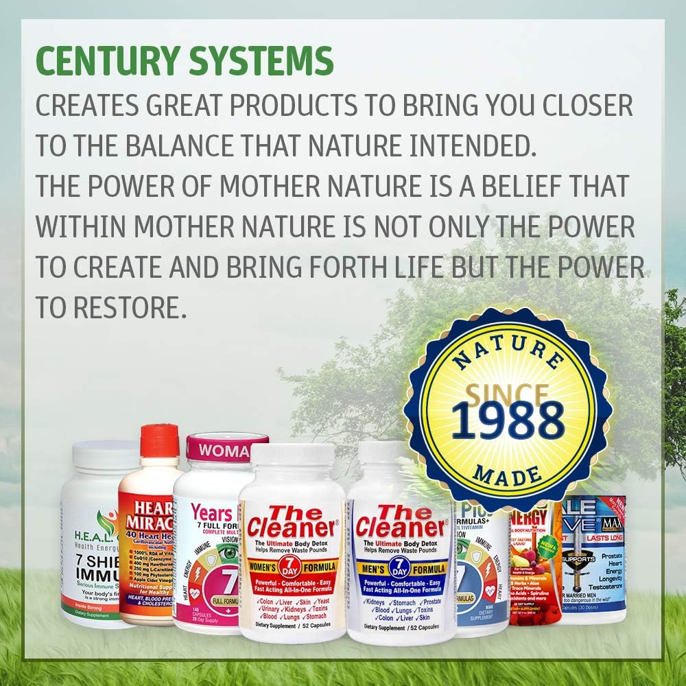 Century Systems 2000 - Complete Liquid Multivitamin and Mineral Supplement with Amino Acids and Antioxidants (946 ml) - görsel 5