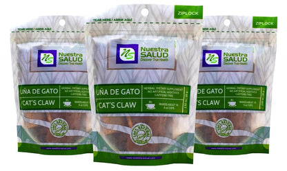 Cat's Claw Bark Herbal Infusion Tea Uña de Gato Value Pack (240g) 100% Natural