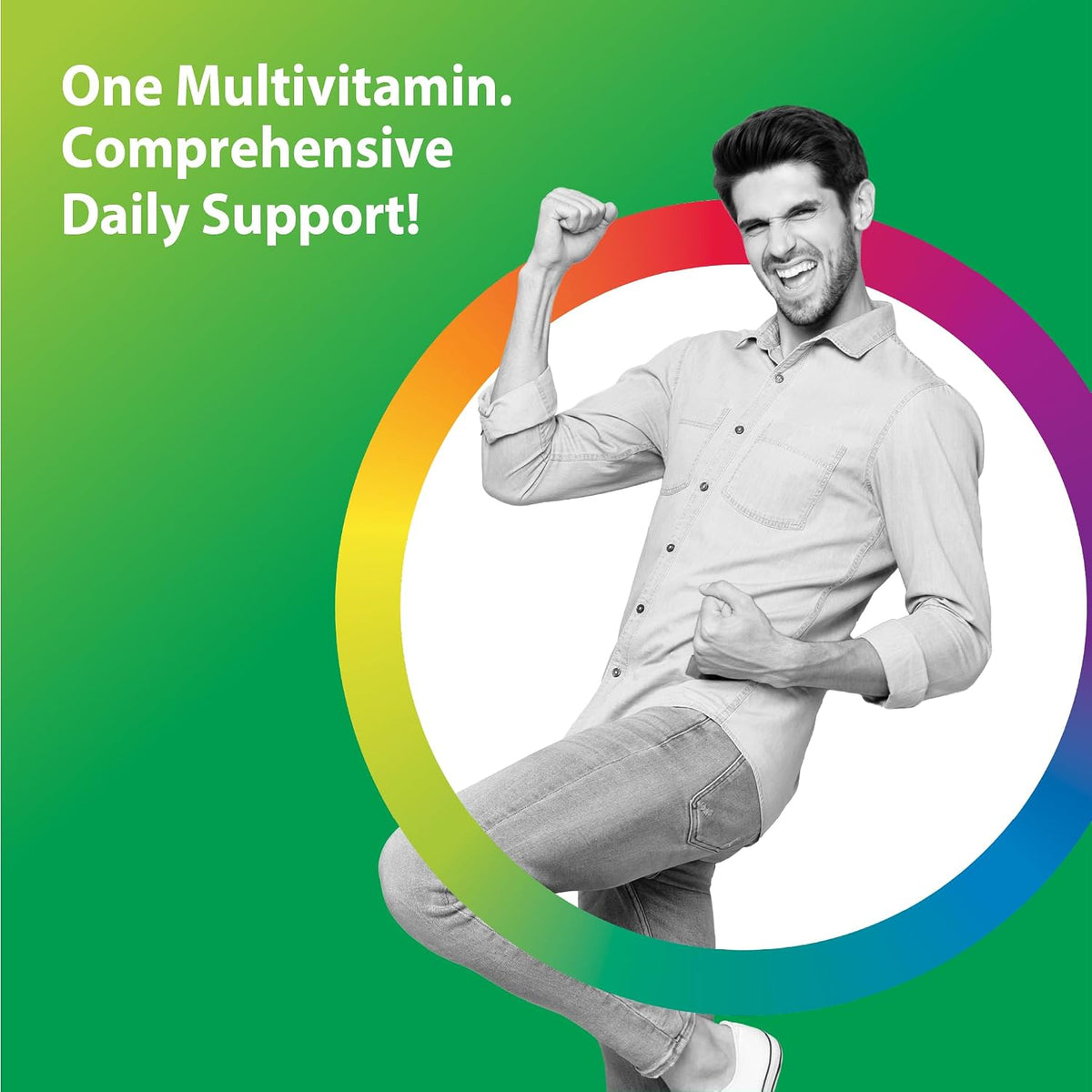 Rainbow Light Multivitamin for Men - 120 Capsules - görsel 3