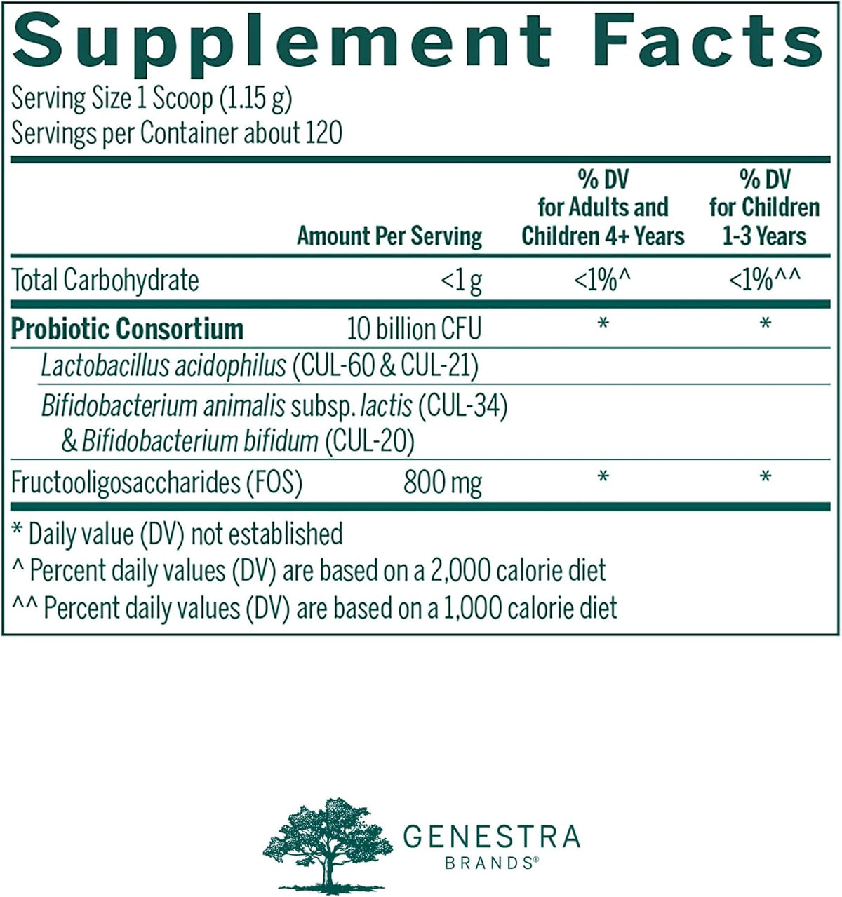 Genestra Brands HMF Super Powder – Probiotic Formula for Gut Health (139 g) - görsel 2