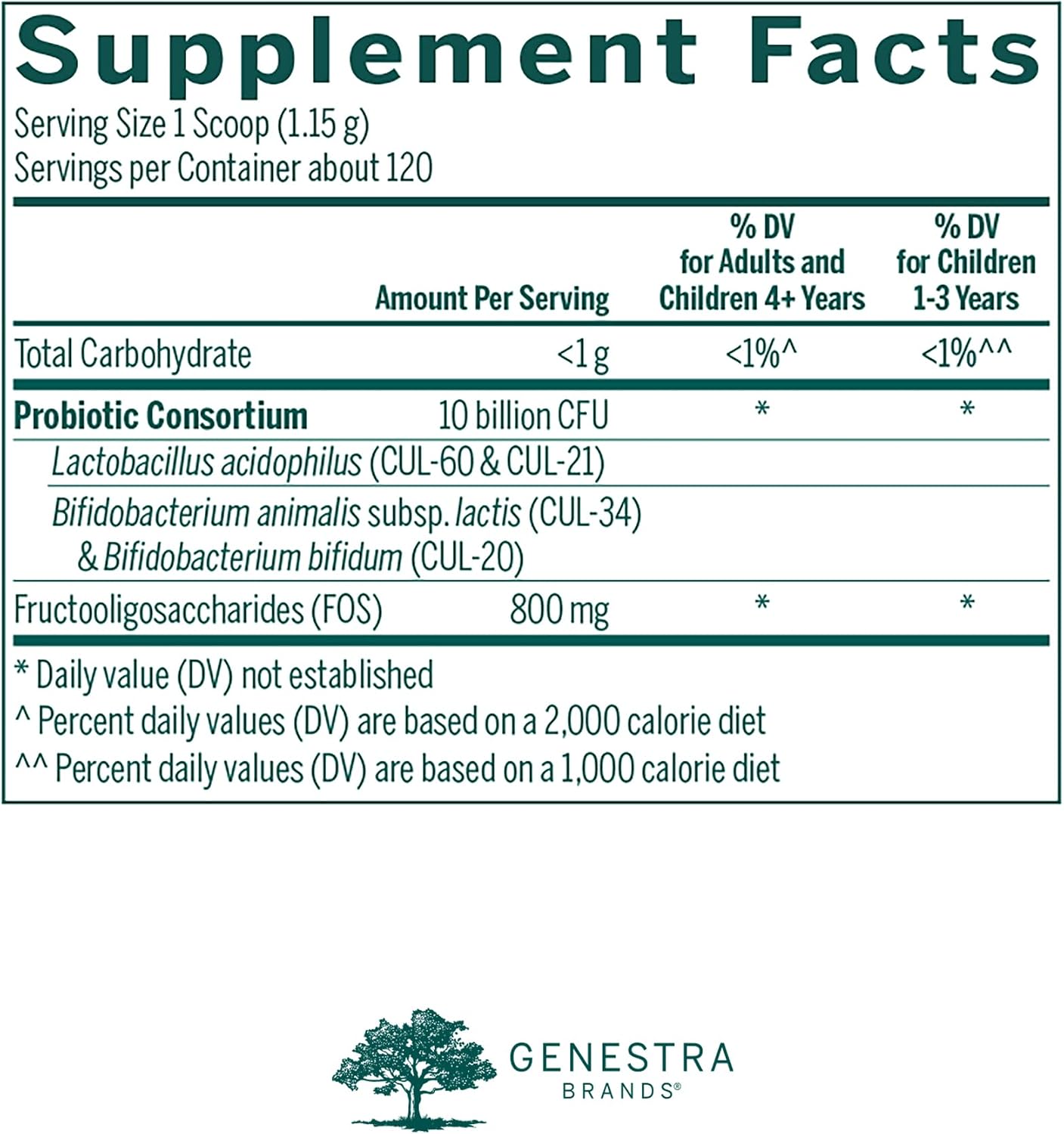 Genestra Brands HMF Super Powder – Probiotic Formula for Gut Health (139 g) - görsel 2