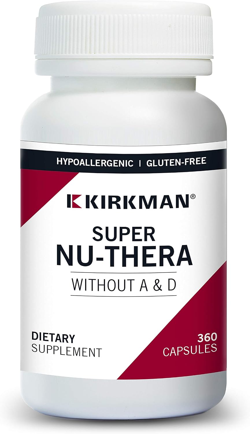Kirkman Super Nu-Thera Without A&D, 360 Caplets - görsel 1