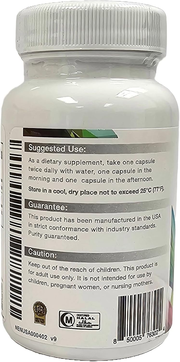 Max One, Focused RiboCeine Supplementation, 60 Vegetable Capsules, 30 Servings (Pack of 2) - görsel 3