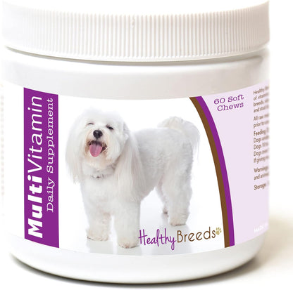 Healthy Breeds Coton de Tulear Multivitamin Soft Chews (60 Count)