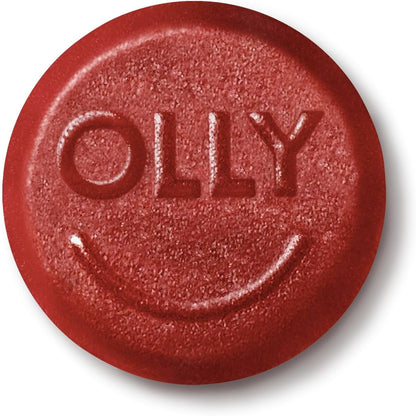 OLLY Goodbye Stress Gummy, Stress Relief Supplement with GABA & L-Theanine, Berry Flavour - 120 Gummies