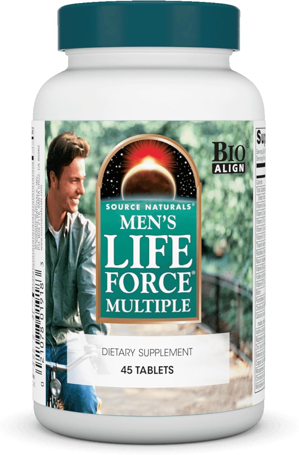 Source Naturals Men's Life Force Multiple Daily Multivitamin - 45 Tablets - görsel 1