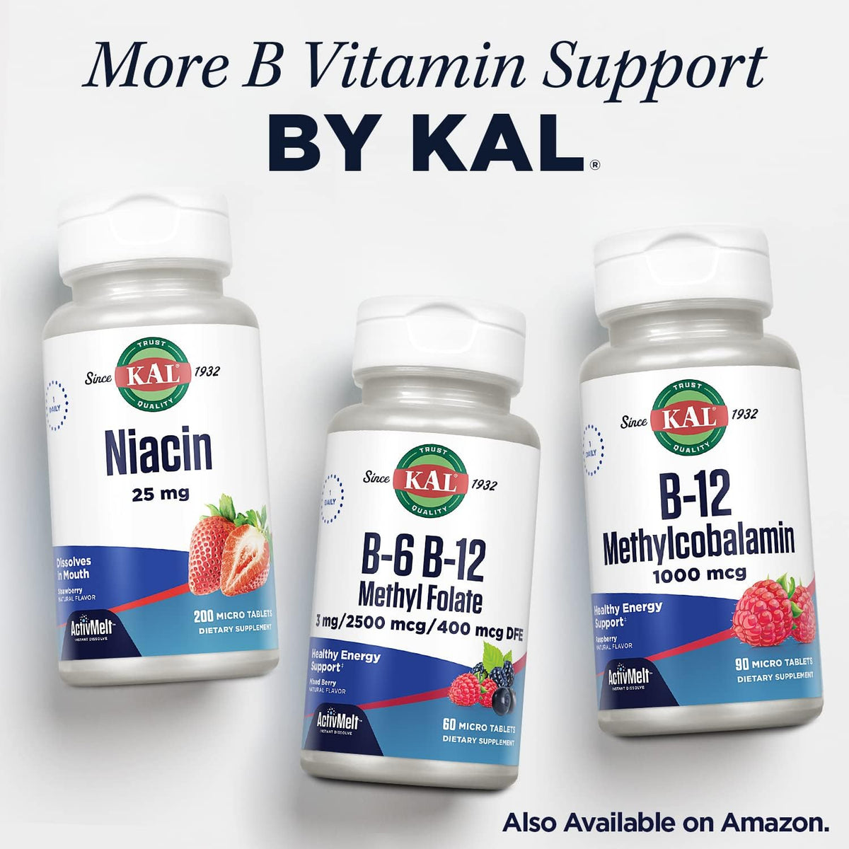 KAL Vitamin B2 100mg - Riboflavin Supplement for Energy Metabolism - görsel 6
