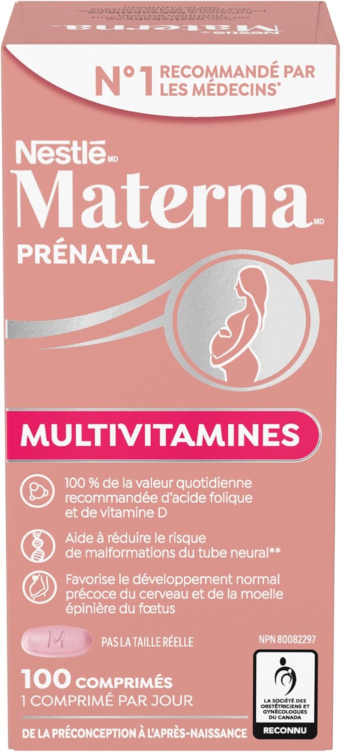 Materna Prenatal Postnatal Vitamin & Mineral Supplement, 100 Tablets - görsel 2