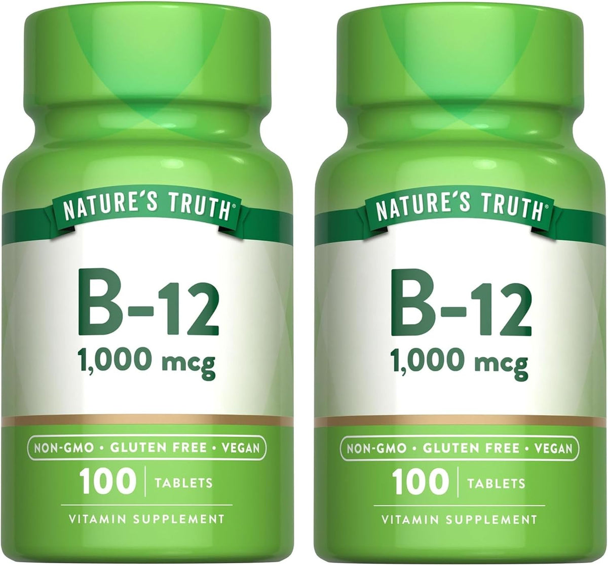 Nature's Truth B-12 1000 mcg, 150 Quick Release Softgels (Value Pack of 2) - görsel 1