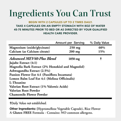 Doctors Nutra Nutraceuticals Muscle Ezze Plus - Day or Night Uses Natural Relaxant - Gluten-Free - 60 Vegetarian Capsules