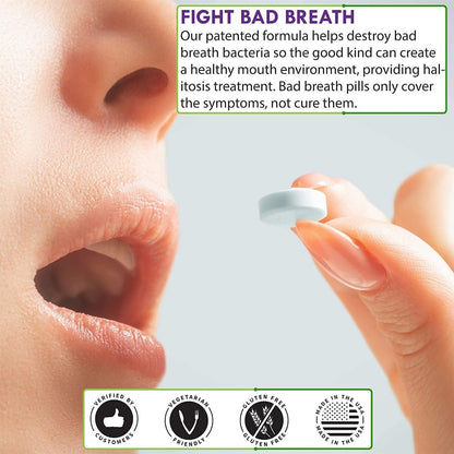 Oral Probiotic Supplement with BLIS K12 – 4 Billion CFU – Dairy-Free – Doctor Formulated