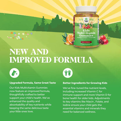 Natures Craft Plant Based Children's Multivitamin Gummies – 120 Gummies