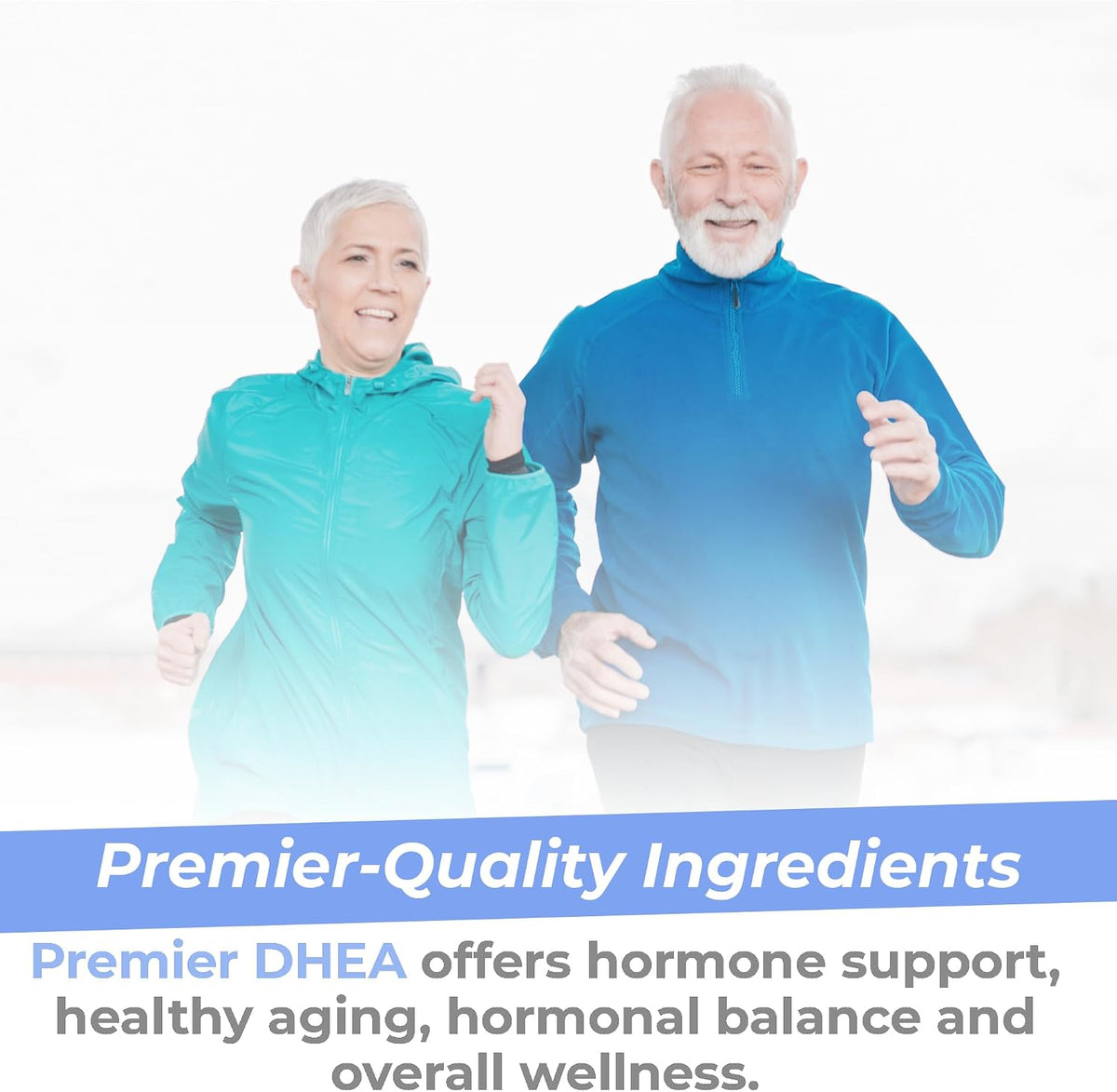 Premier Research Labs Premier DHEA - DHEA Supplement for Women and Men, Pure DHEA 25mg, Hormone Support for Healthy Ageing, Wild Yam DHEA, Vegan Friendly - 60 Vegetarian Capsules - görsel 6