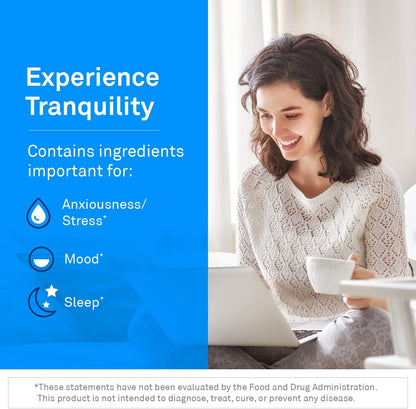 TravaGen - Emotional Balance & Stress Relief Supplement with L-Tryptophan, L-Theanine & B Vitamins