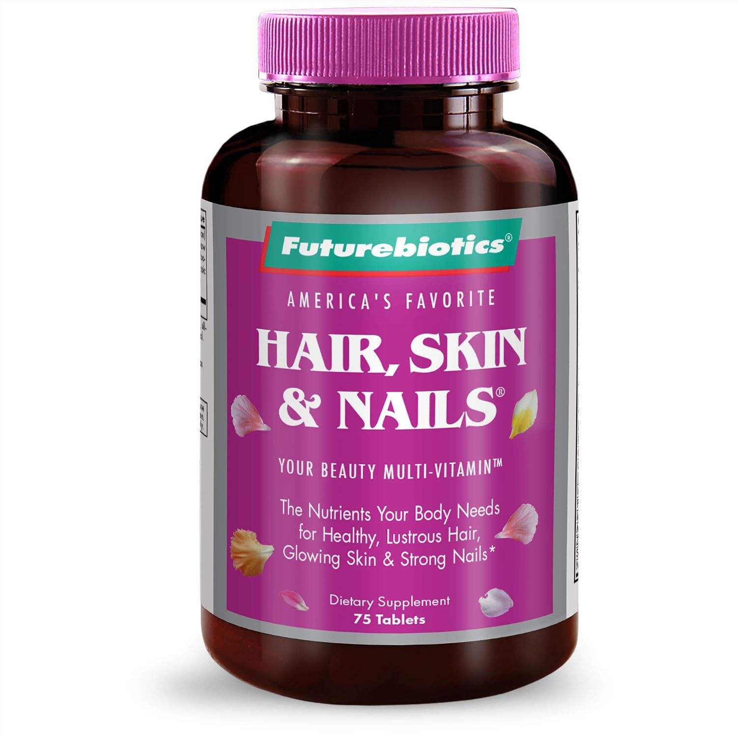Futurebiotics Hair, Skin and Nails Beauty Multivitamin, 75 Tablets - görsel 5