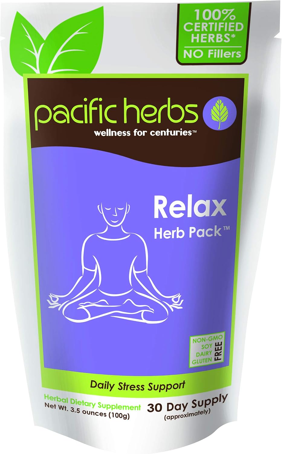Pacific Herbs Natural Relax Herbal Extract - 100g - görsel 1