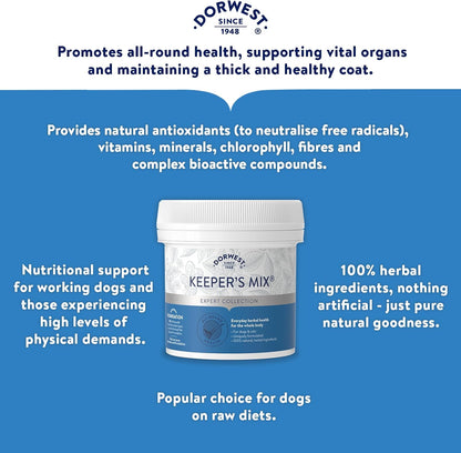 Dorwest Keeper's Mix Pet Supplement – Herbal Blend for Dogs and Cats