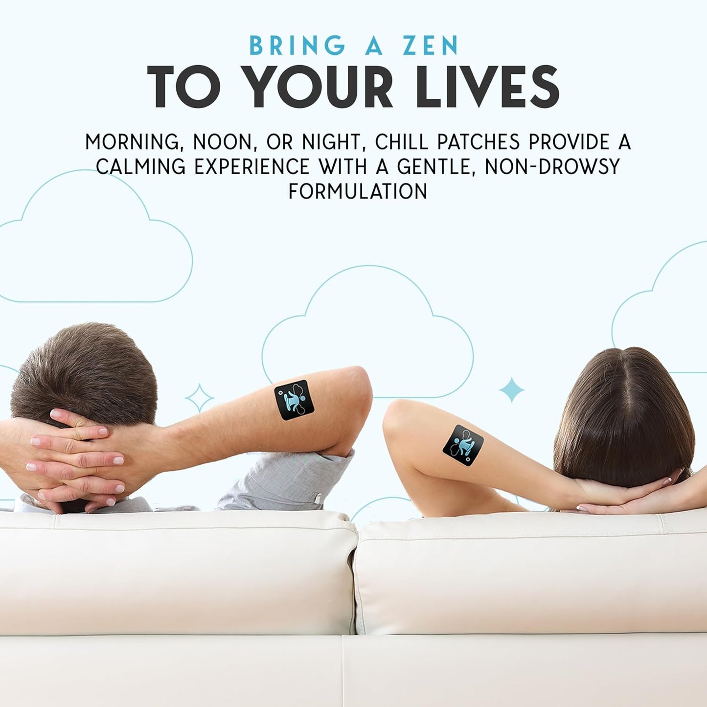 Klova Chill Patches – Transdermal Stress Relief with Sensoril Ashwagandha, Rhodiola, L-Theanine & GABA - görsel 6