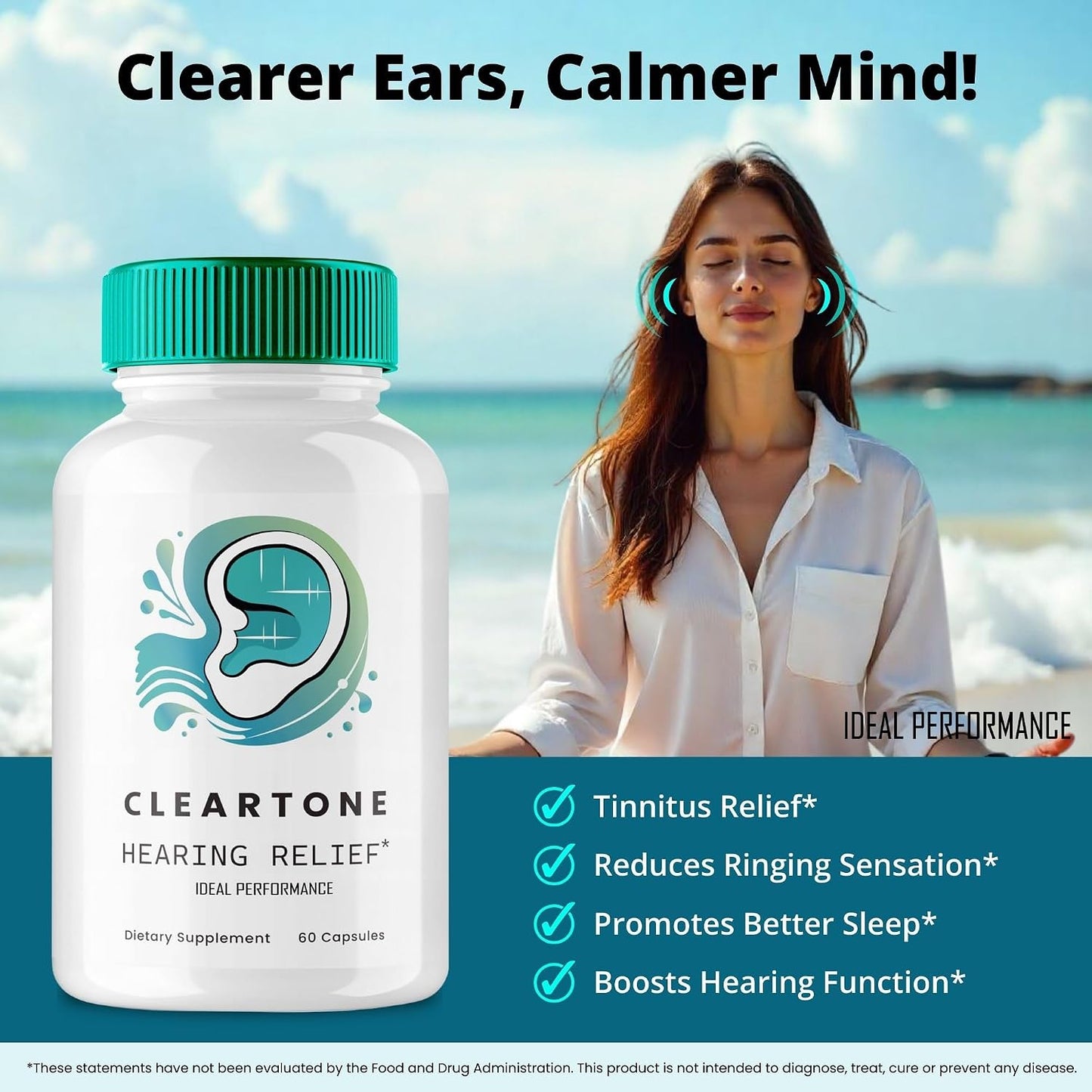 Cleartone Tinnitus Relief Capsules (5 Pack) - görsel 4