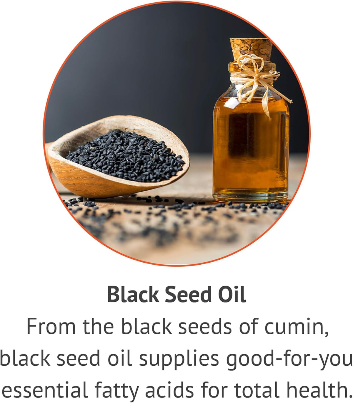 Botanic Choice Black Seed Oil, 500 mg – Black Cumin Seed Oil Supplement, 60 Vegetarian Capsules - görsel 4